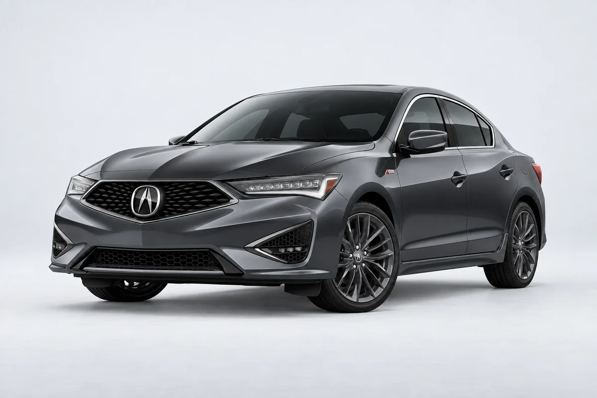 Acura ILX — вид спереди в три четверти