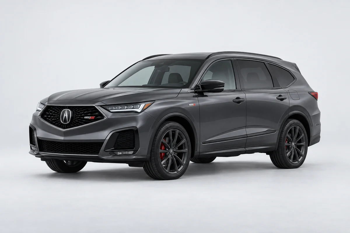 Acura MDX — вид спереди в три четверти