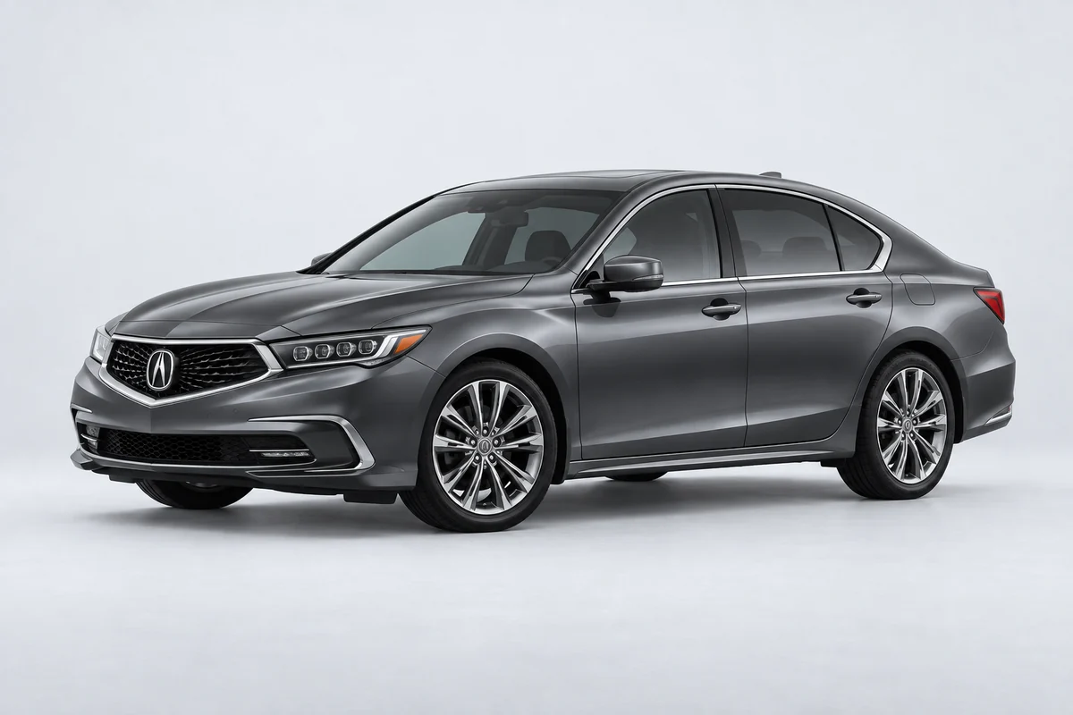 Acura RLX — вид спереди в три четверти