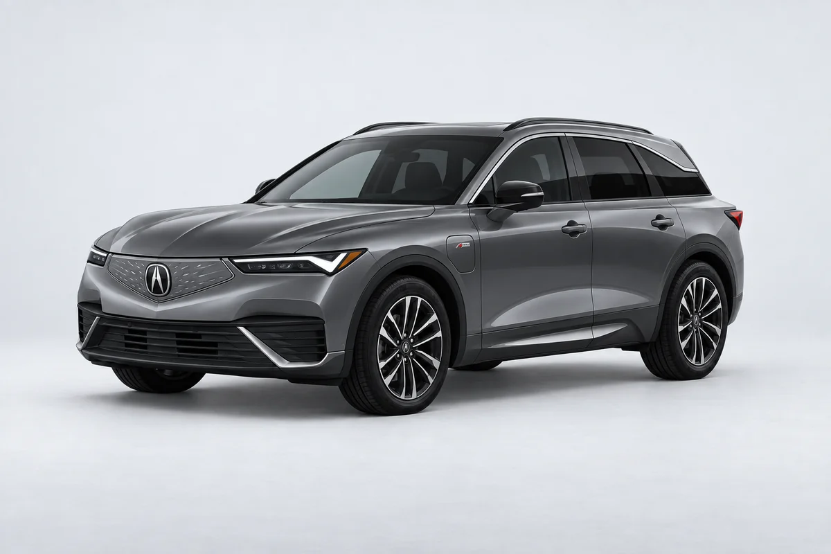 Acura ZDX — вид спереди в три четверти