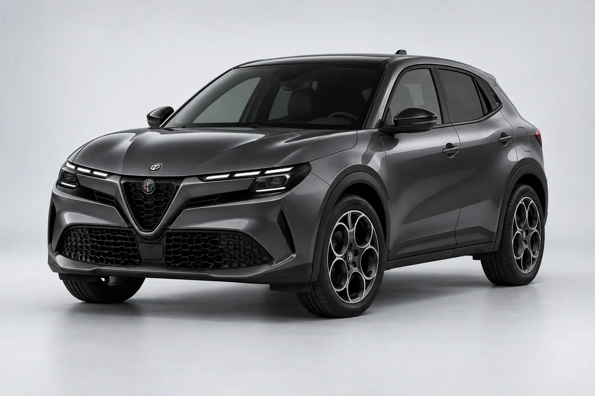 Alfa Romeo Junior — вид спереди в три четверти