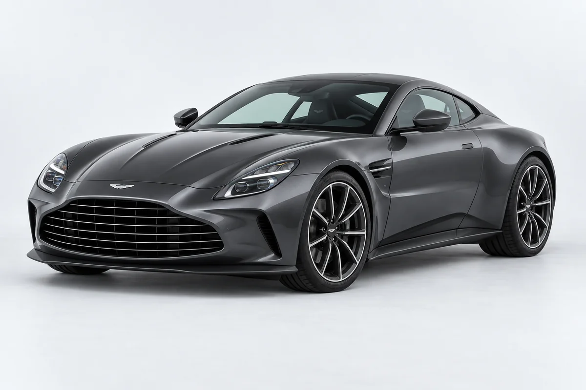 Aston Martin DB11 — вид спереди в три четверти