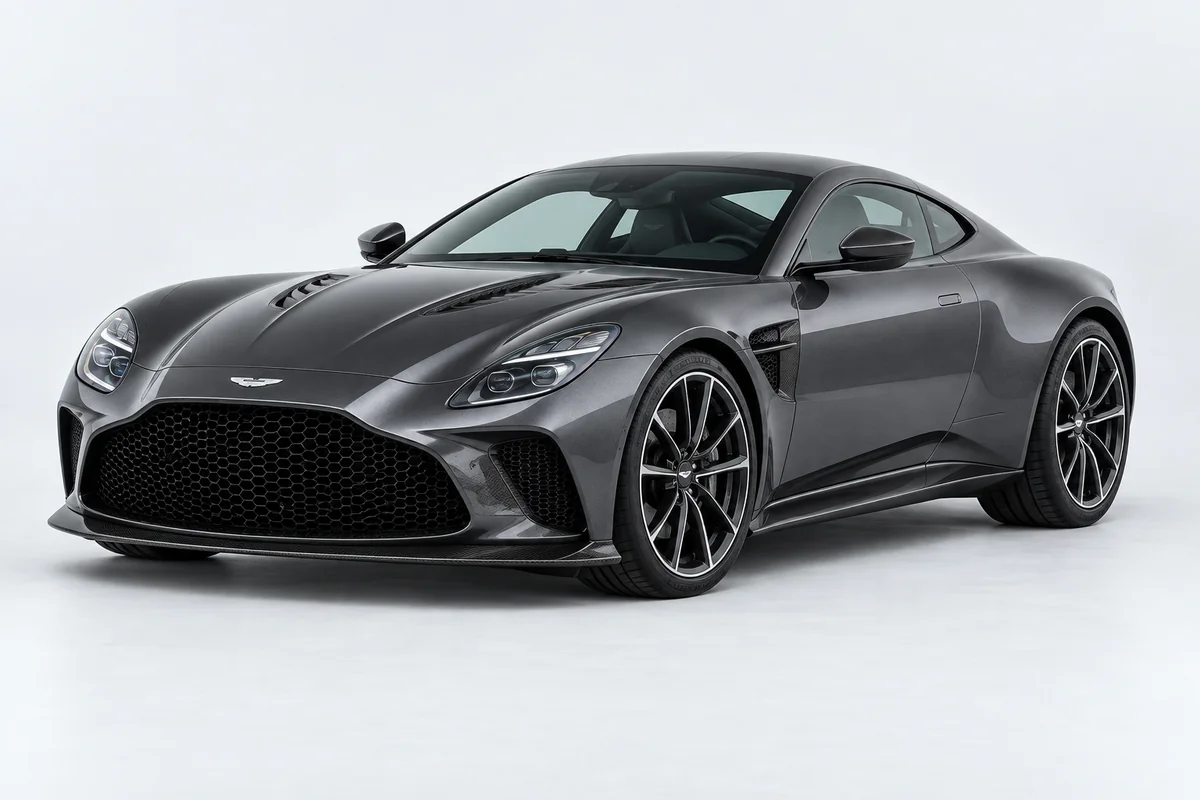 Aston Martin DBS — вид спереди в три четверти