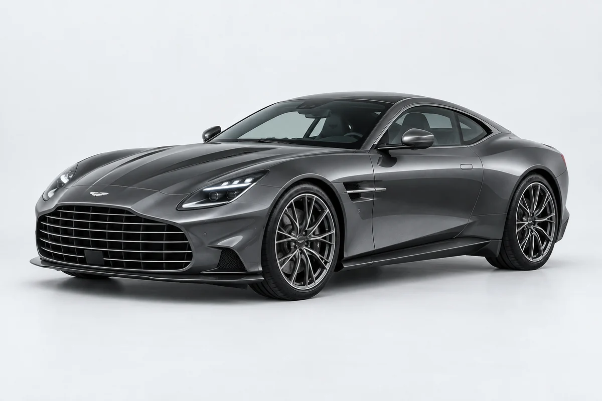 Aston Martin Vanquish — вид спереди в три четверти