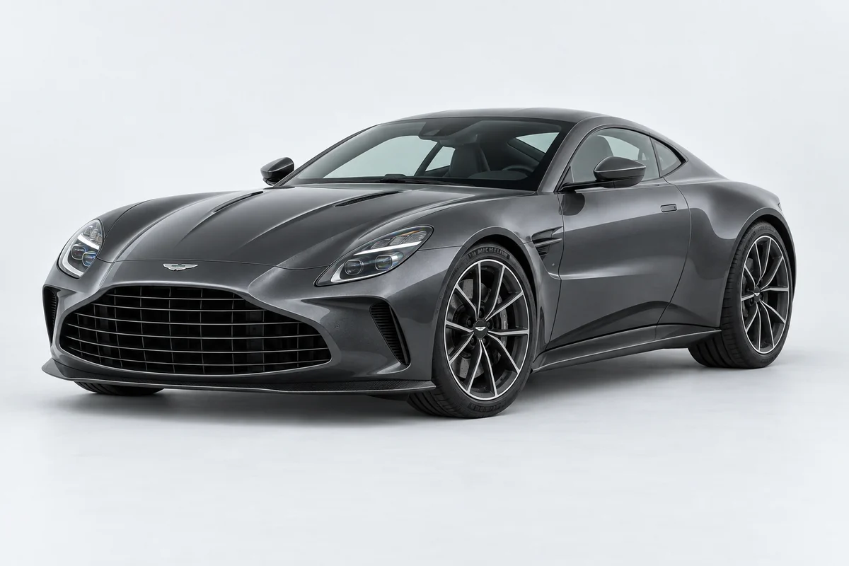 Aston Martin Vantage — вид спереди в три четверти