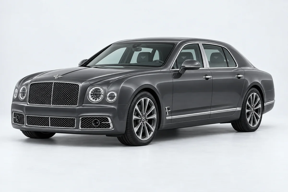 Bentley Mulsanne — вид спереди в три четверти