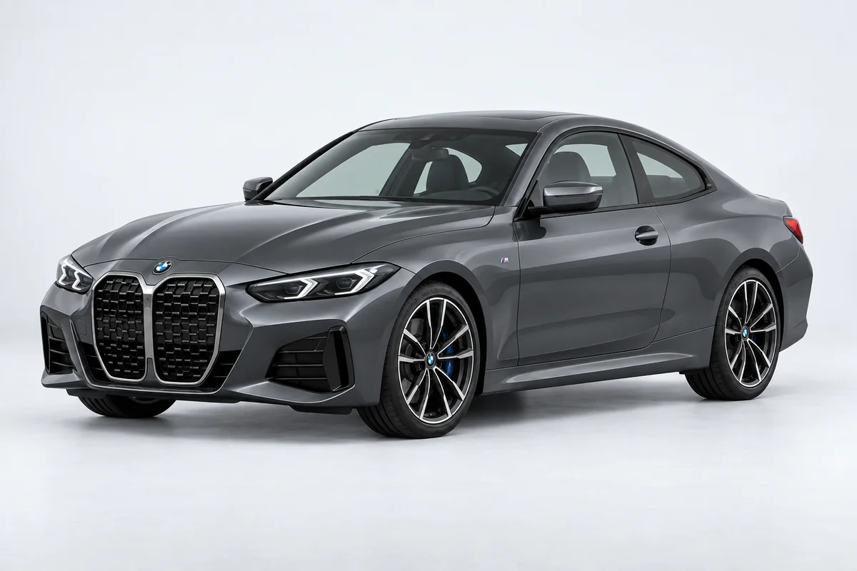 BMW 4 серии — вид спереди в три четверти