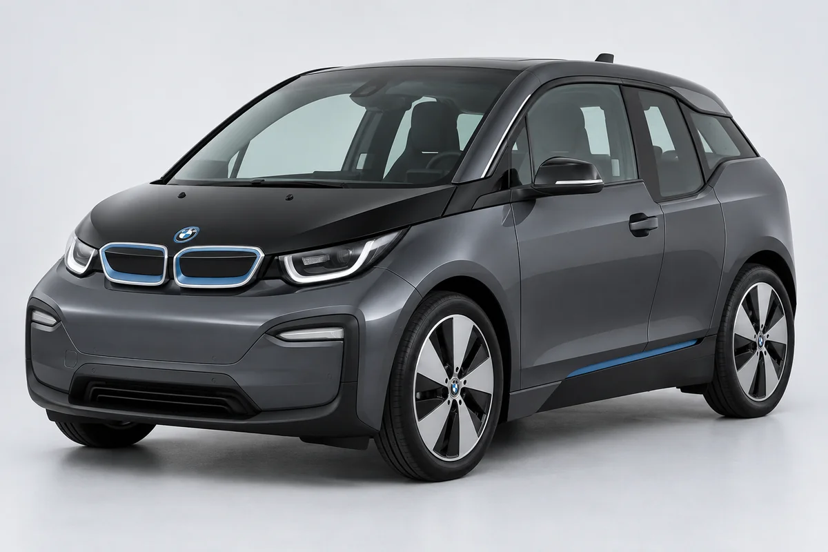 BMW i3 — вид спереди в три четверти