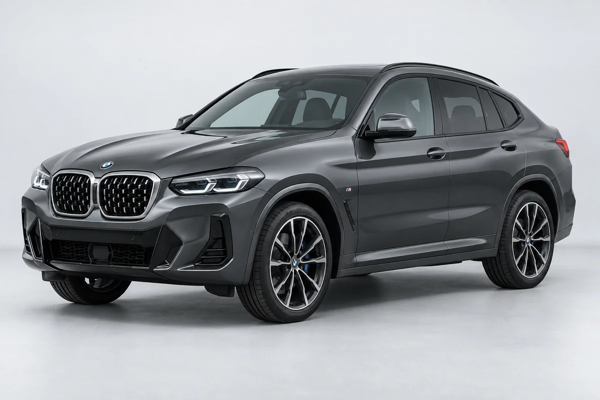 BMW X4 — вид спереди в три четверти