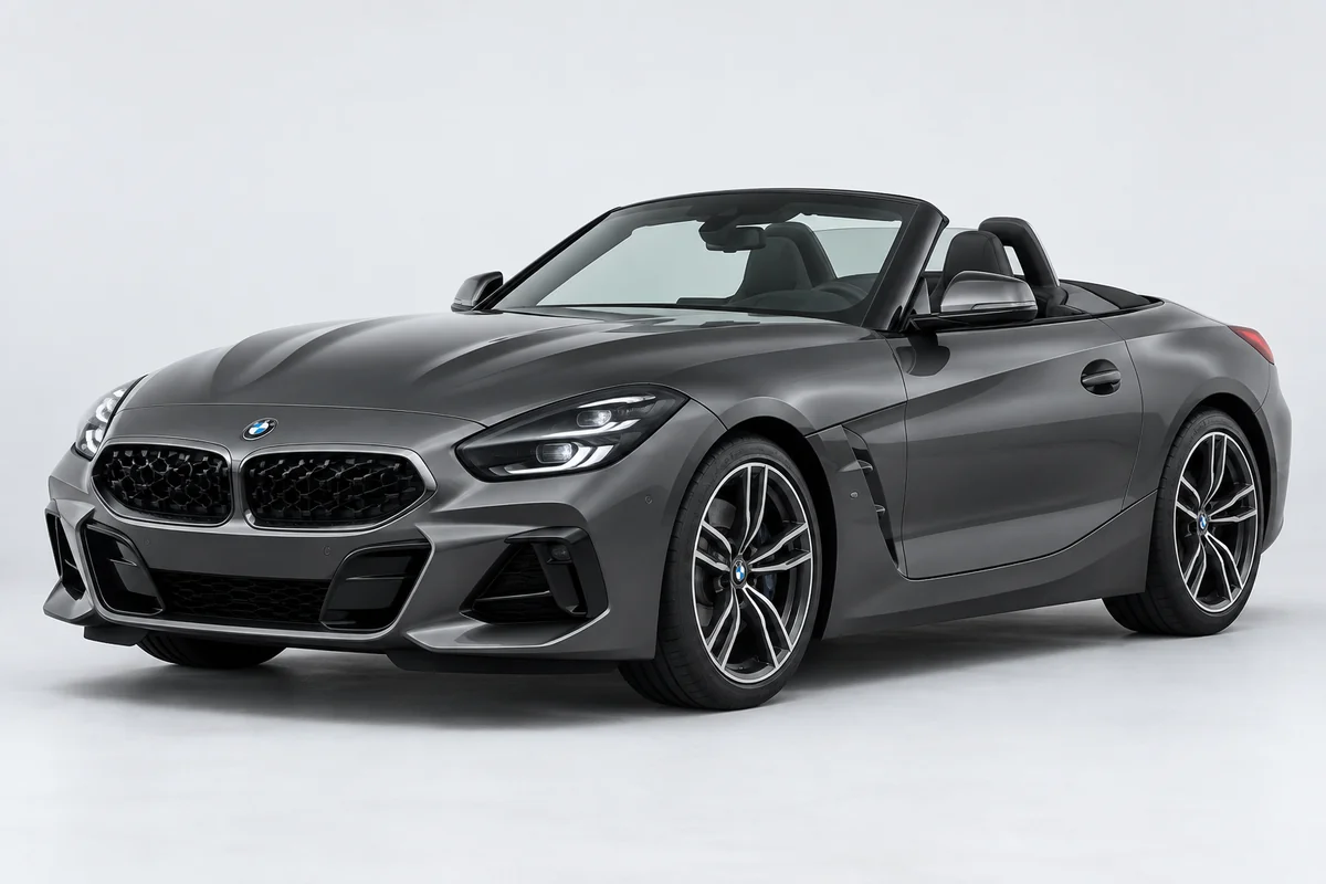 BMW Z4 — вид спереди в три четверти