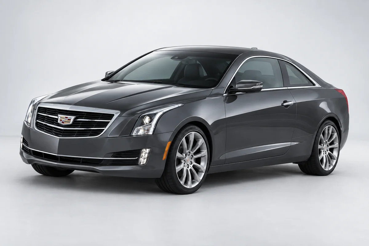 Cadillac ATS — вид спереди в три четверти