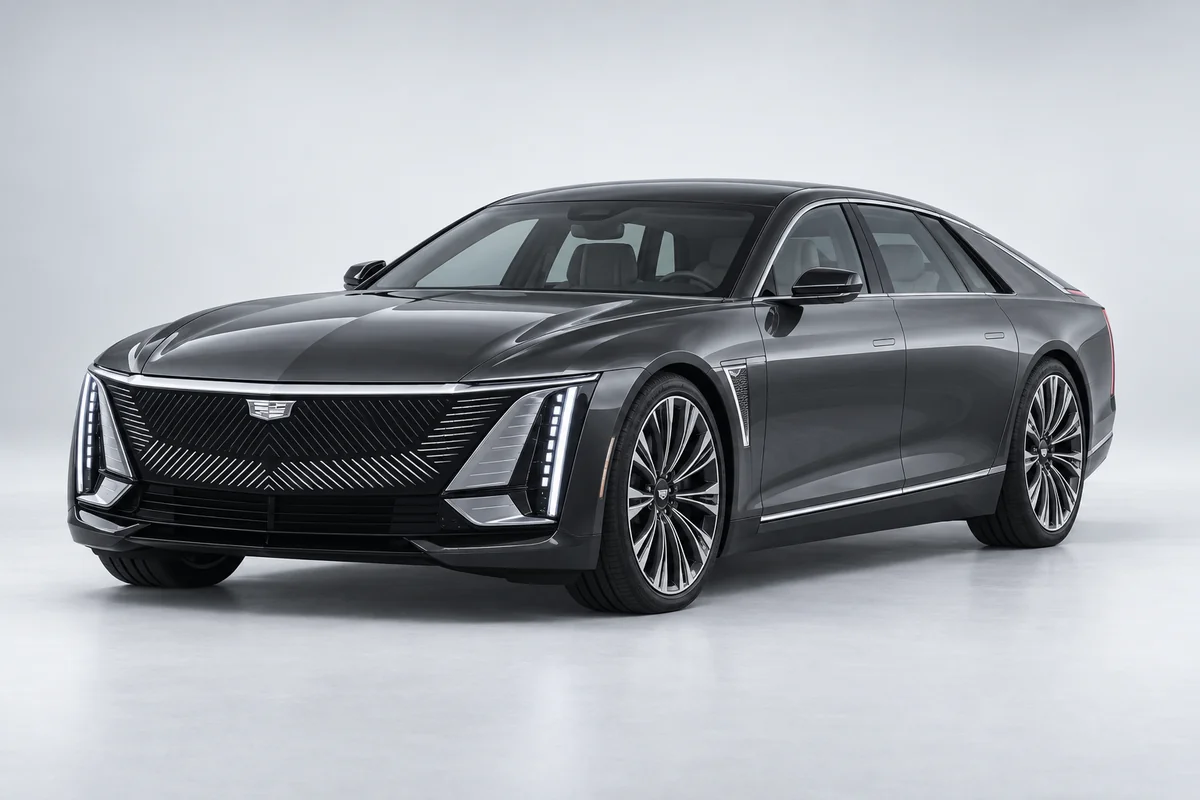Cadillac CELESTIQ — вид спереди в три четверти