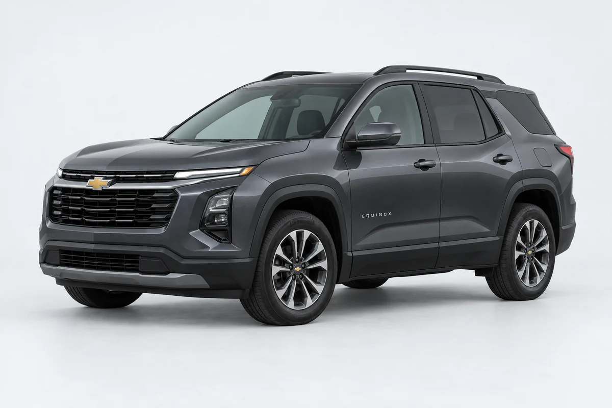 Chevrolet Equinox — вид спереди в три четверти