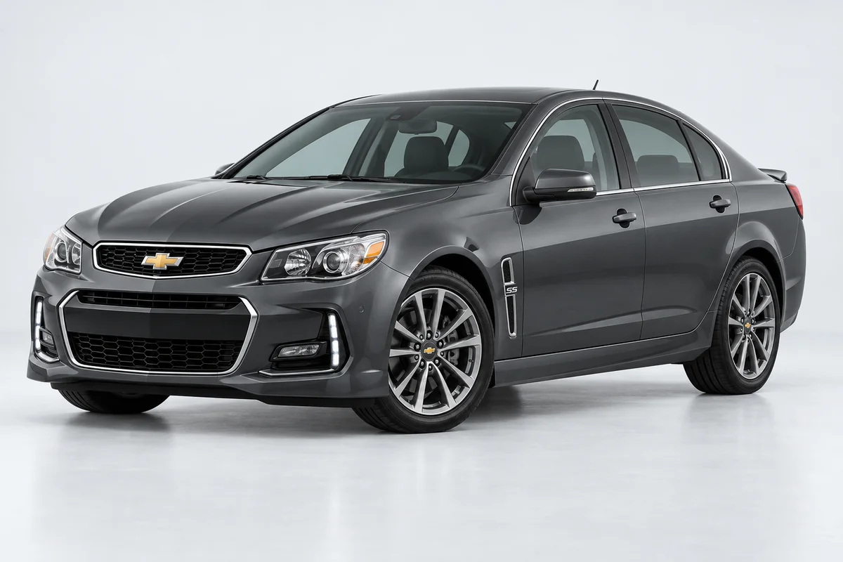 Chevrolet SS — вид спереди в три четверти