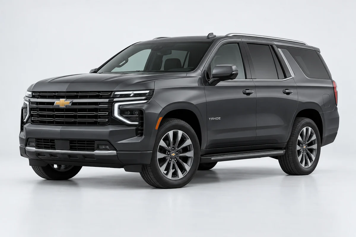Chevrolet Tahoe — вид спереди в три четверти