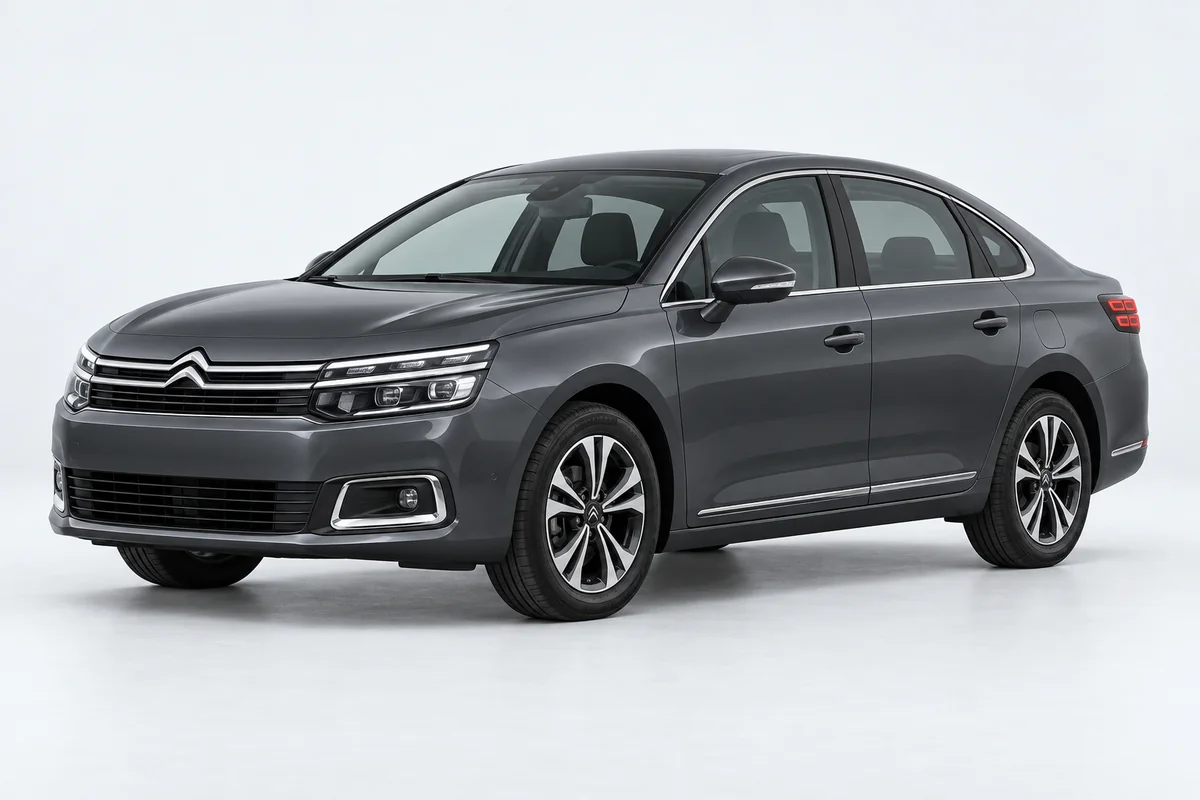 Citroën C5 — вид спереди в три четверти