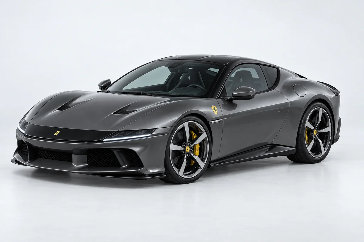 Ferrari 12Cilindri — вид спереди в три четверти
