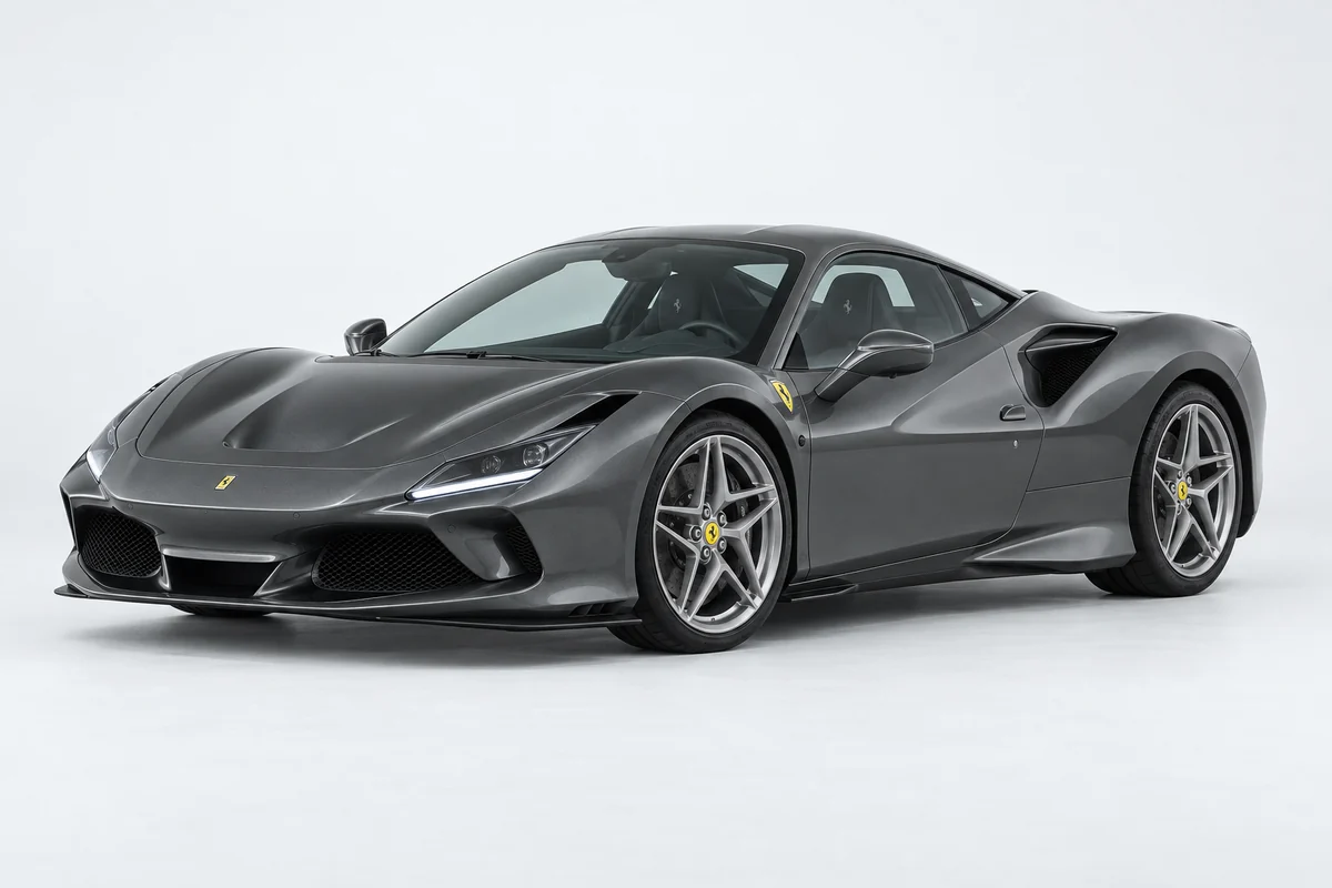 Ferrari F8 Tributo — вид спереди в три четверти