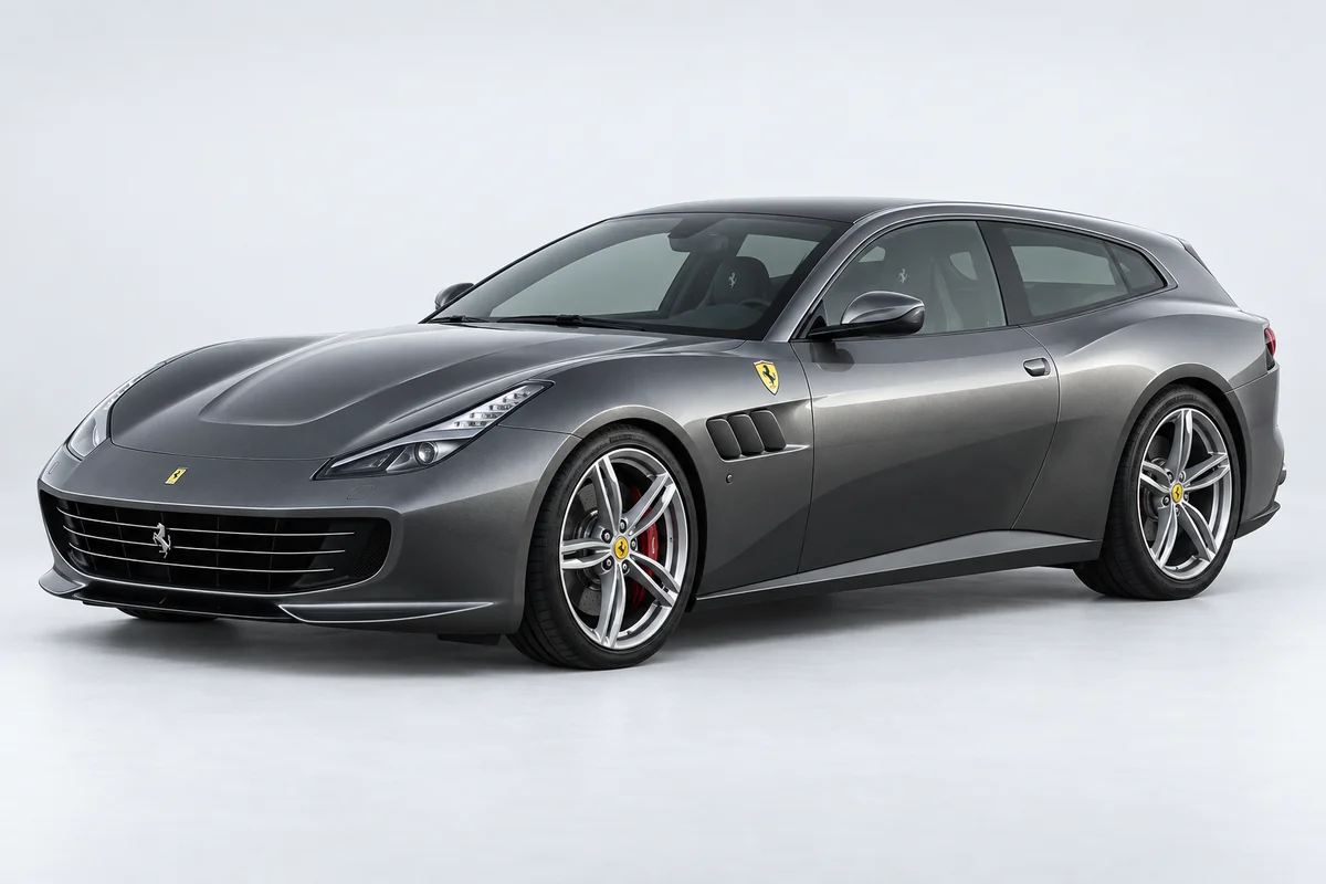 Ferrari GTC4Lusso — вид спереди в три четверти