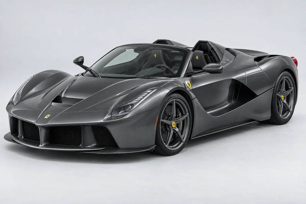 Ferrari LaFerrari Aperta — вид спереди в три четверти