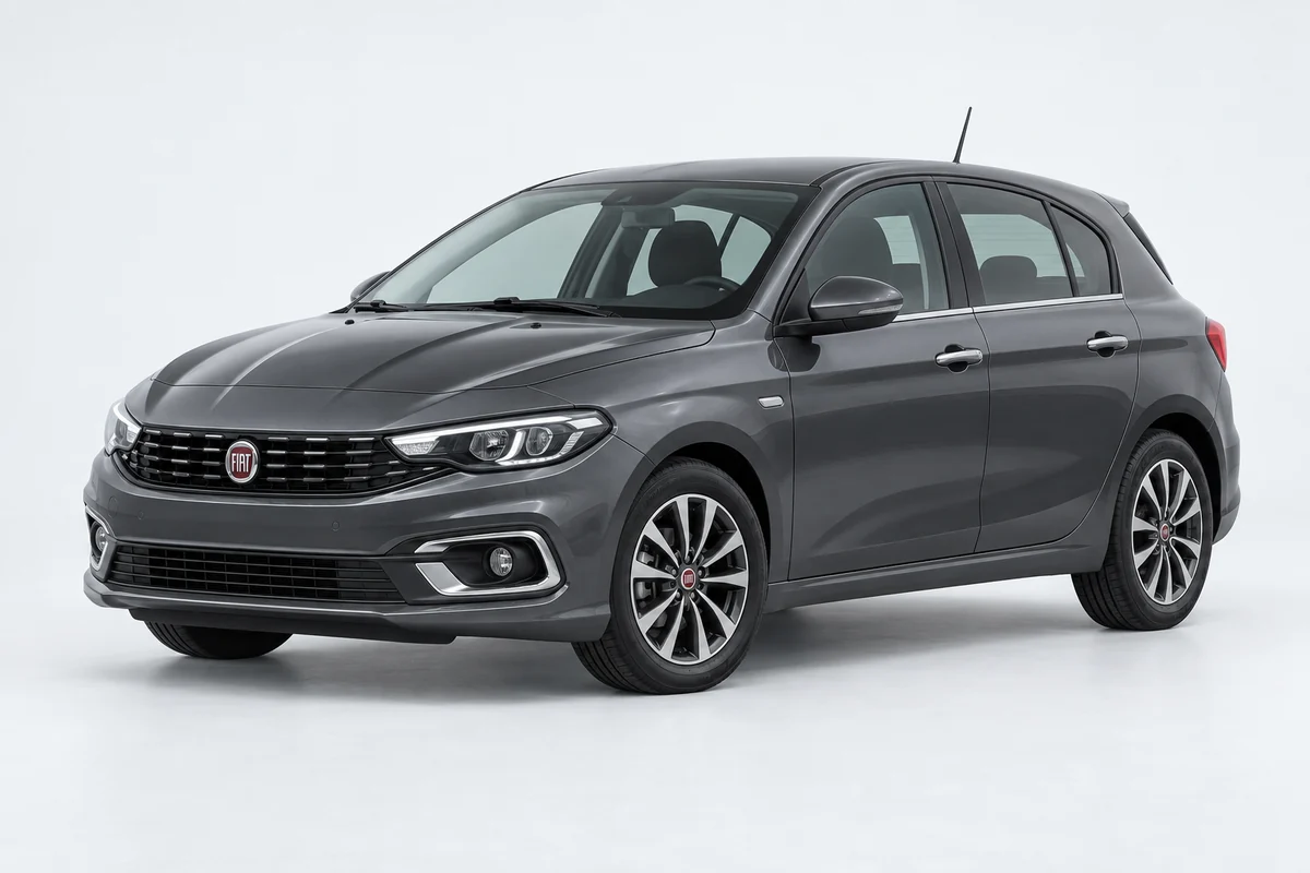 Fiat Tipo — вид спереди в три четверти