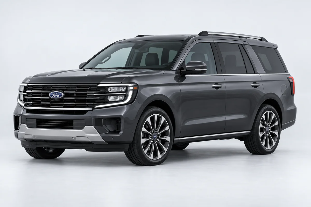 Ford Expedition — вид спереди в три четверти
