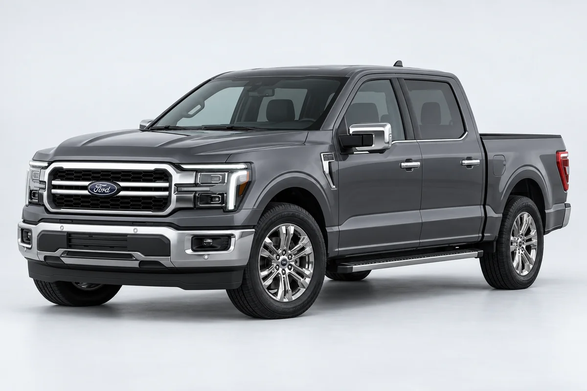 Ford F-150 — вид спереди в три четверти