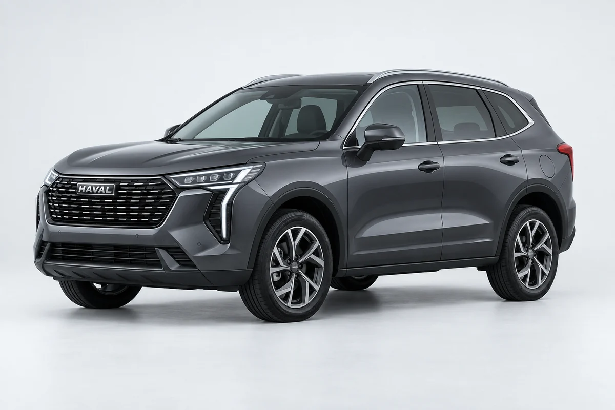 Haval Jolion — вид спереди в три четверти