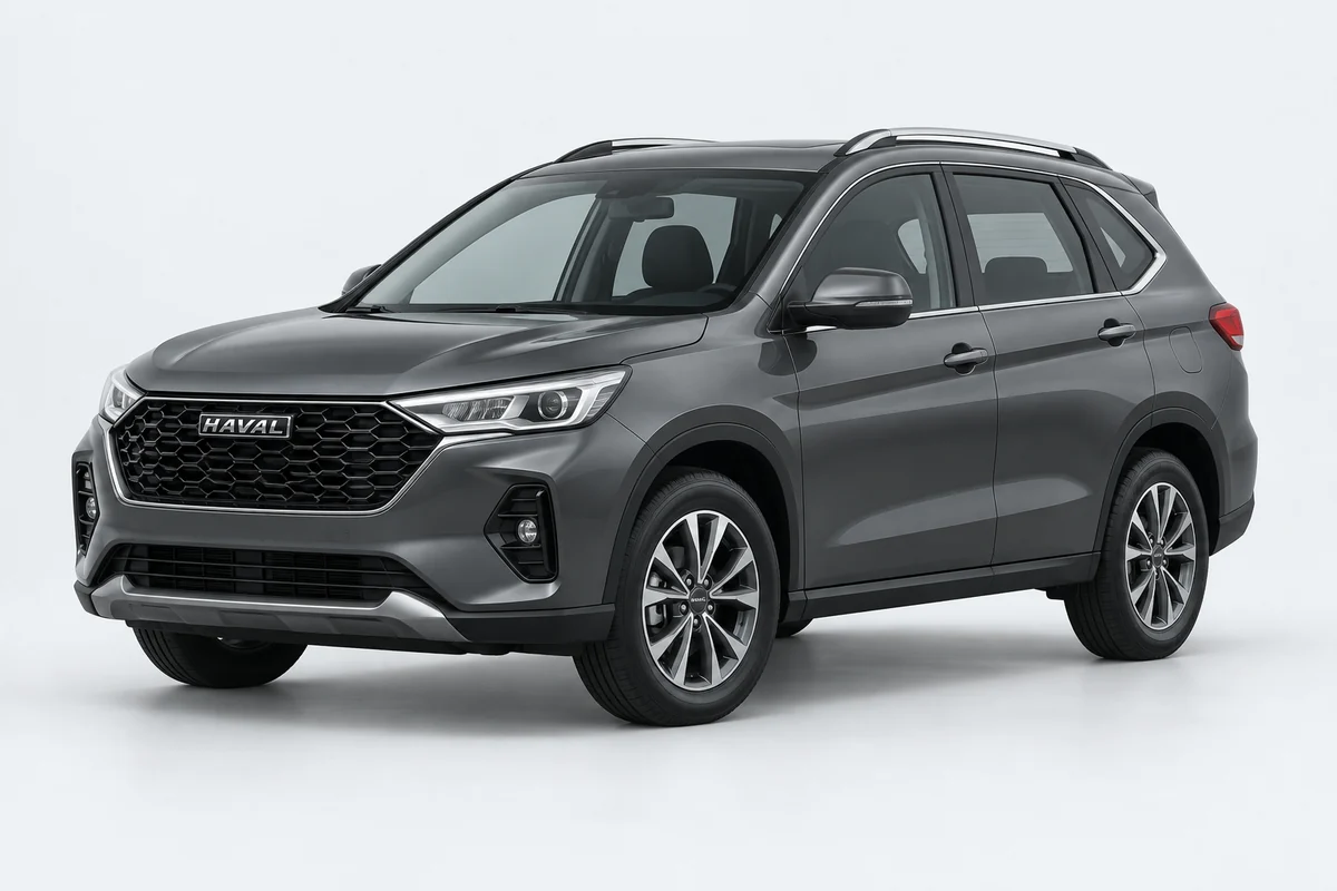 Haval M6 — вид спереди в три четверти
