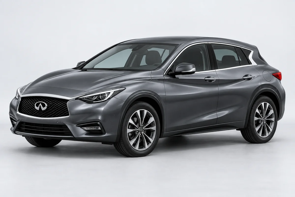 Infiniti Q30 — вид спереди в три четверти