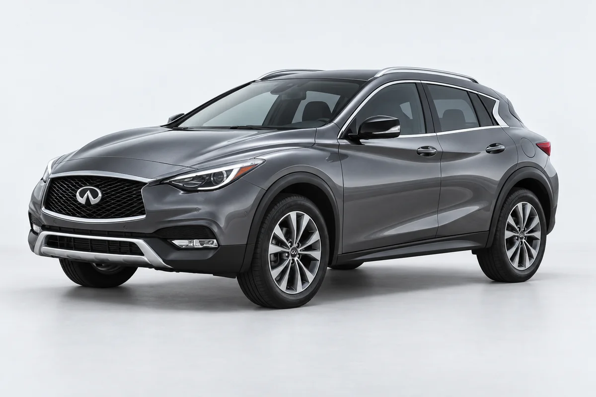 Infiniti QX30 — вид спереди в три четверти