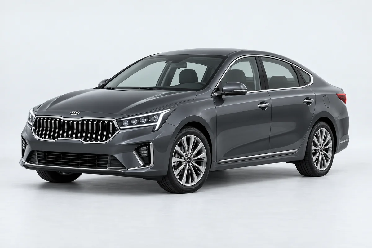 Kia K7 / Cadenza — вид спереди в три четверти