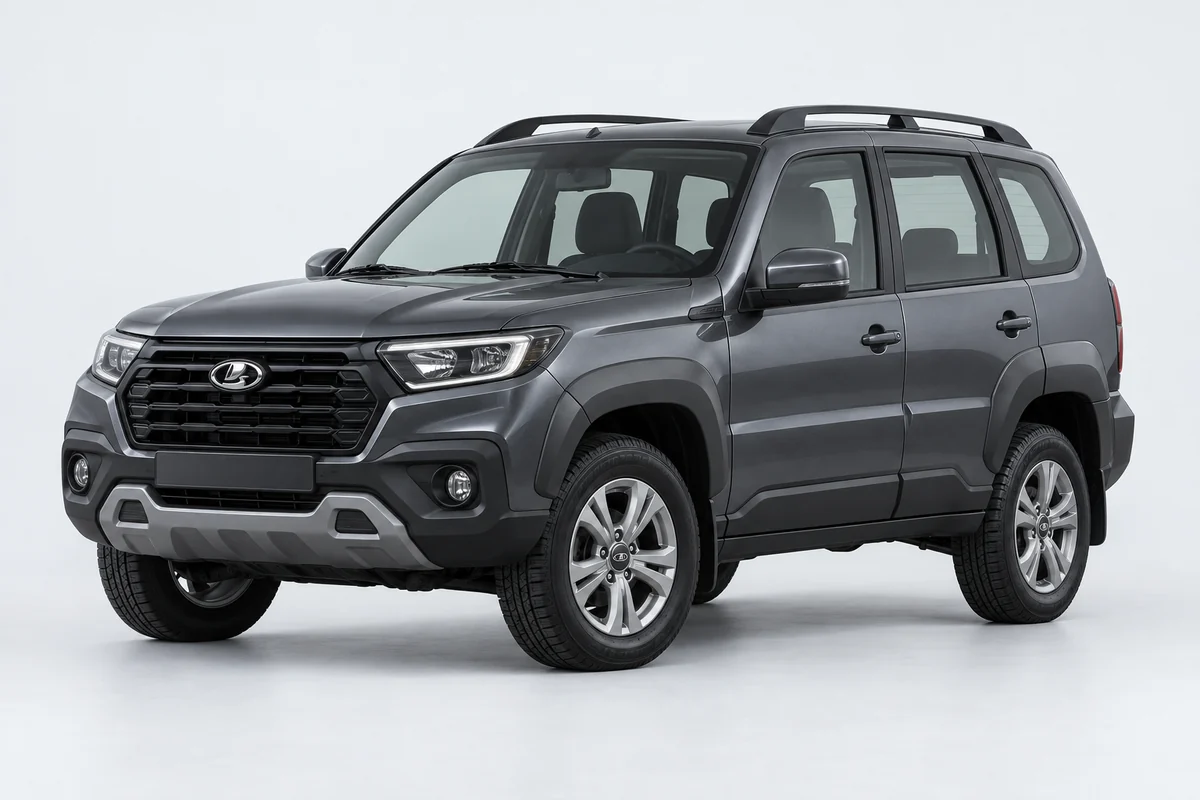 LADA Niva Travel — вид спереди в три четверти