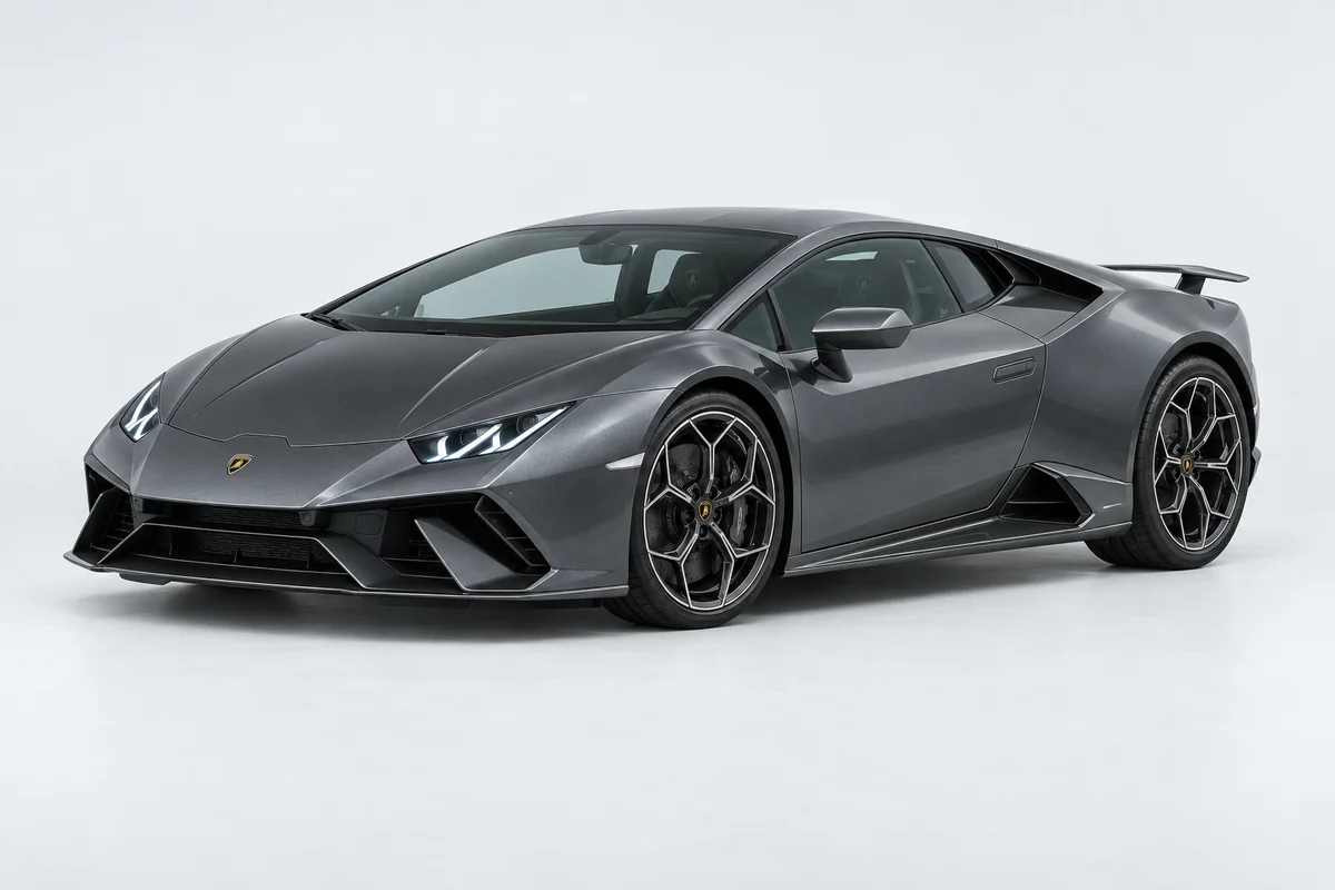 Lamborghini Huracán — вид спереди в три четверти