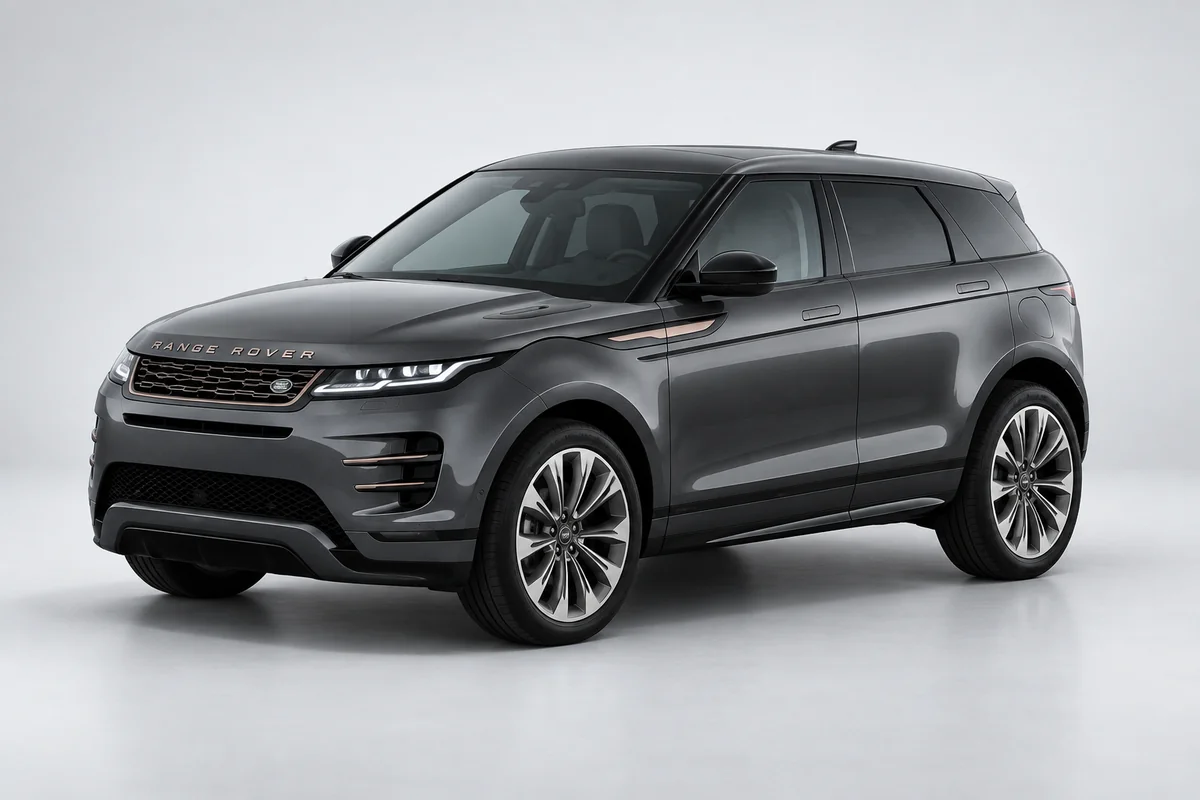 Land Rover Range Rover Evoque — вид спереди в три четверти