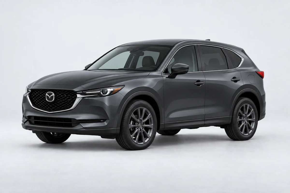 Mazda CX-5 — вид спереди в три четверти