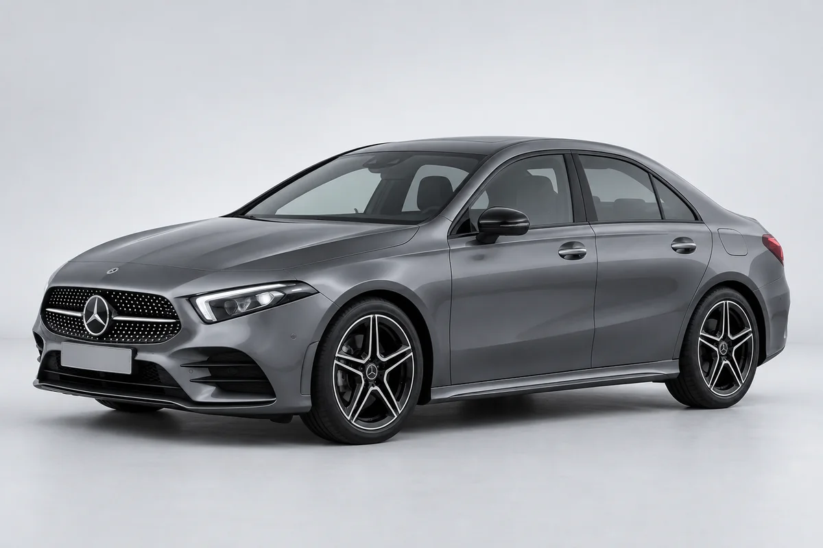 Mercedes-Benz A-Класс — вид спереди в три четверти