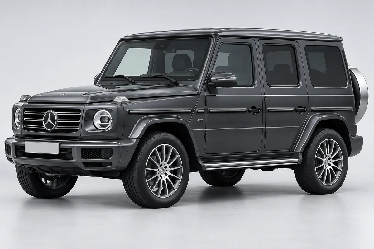 Mercedes-Benz G-Класс — вид спереди в три четверти