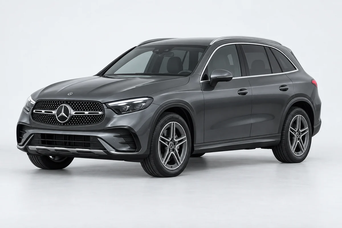 Mercedes-Benz GLC — вид спереди в три четверти