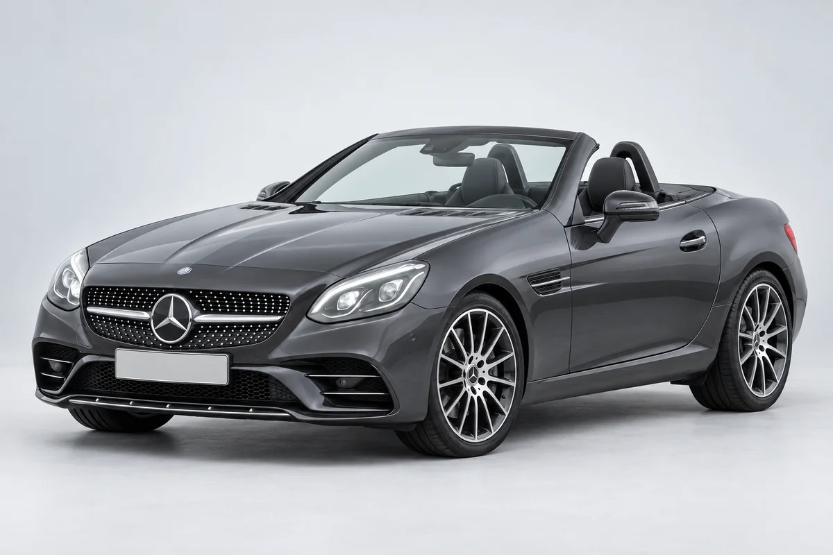 Mercedes-Benz SLC — вид спереди в три четверти