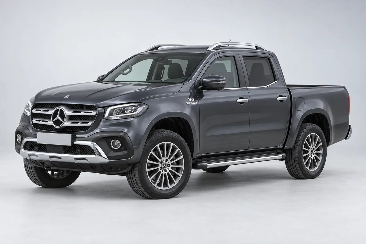 Mercedes-Benz X-Класс — вид спереди в три четверти