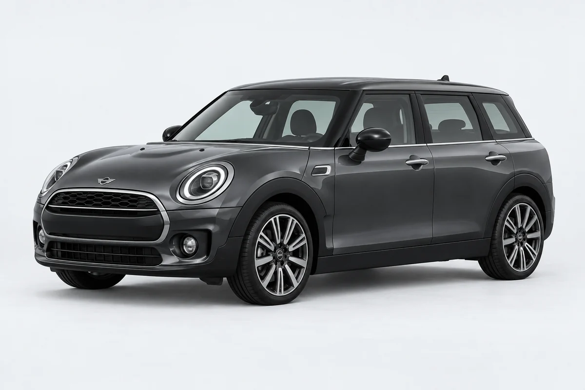 MINI Clubman — вид спереди в три четверти