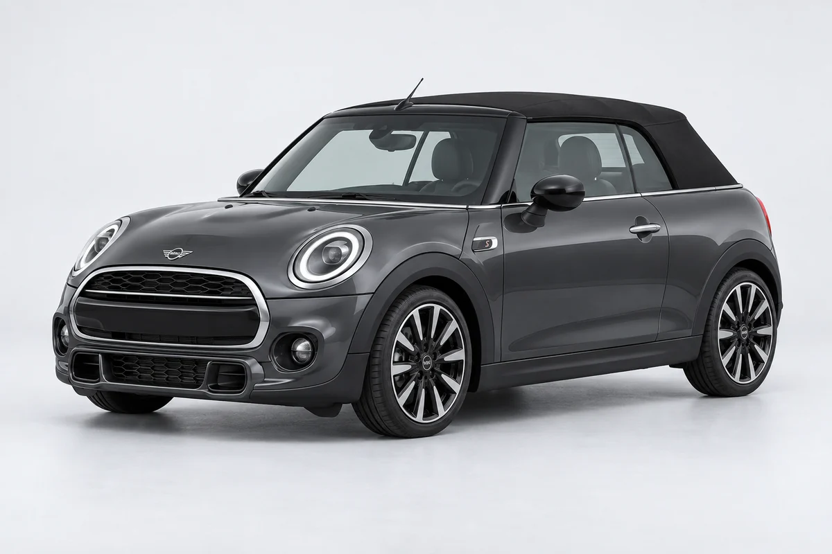 MINI Convertible — вид спереди в три четверти