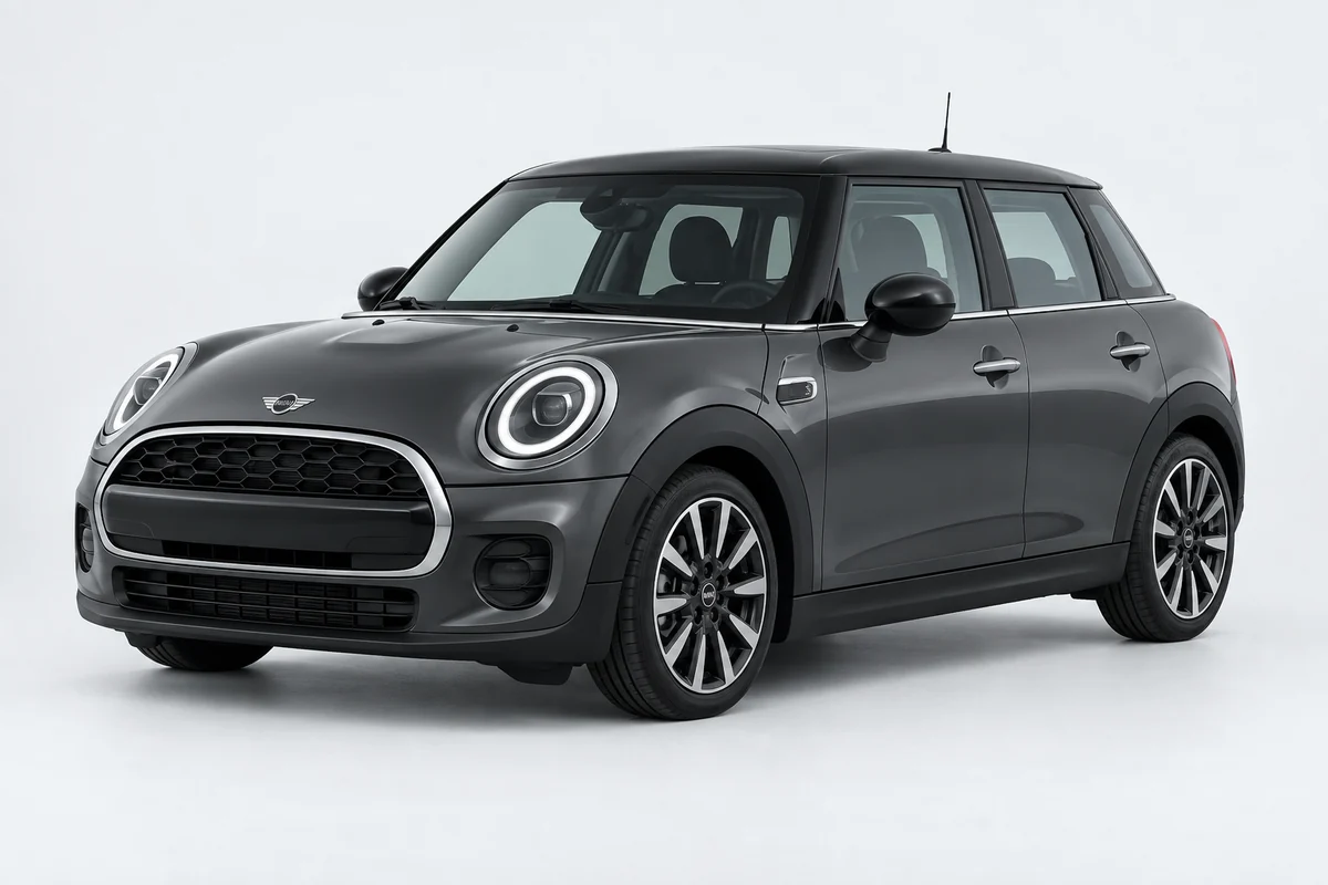 MINI Cooper 5 Door — вид спереди в три четверти
