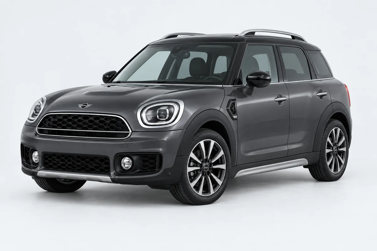 MINI Countryman — вид спереди в три четверти