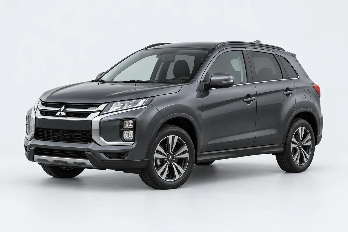 Mitsubishi ASX — вид спереди в три четверти