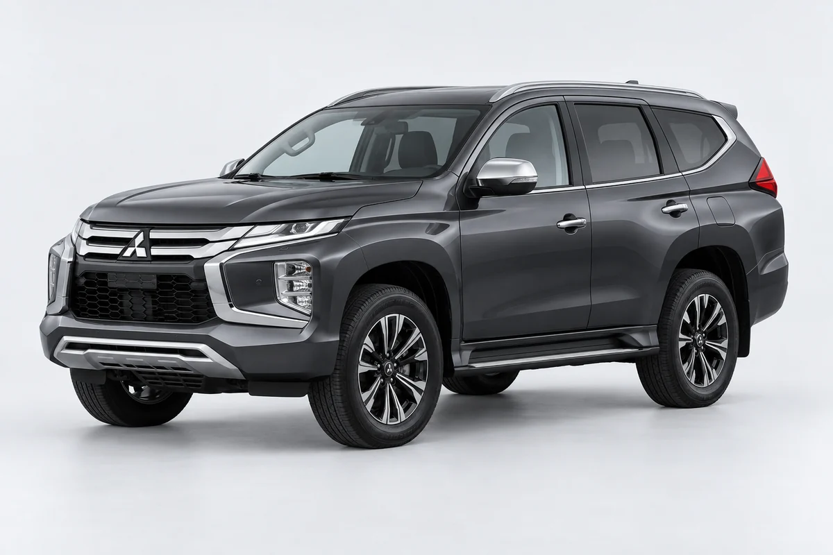 Mitsubishi Pajero Sport — вид спереди в три четверти