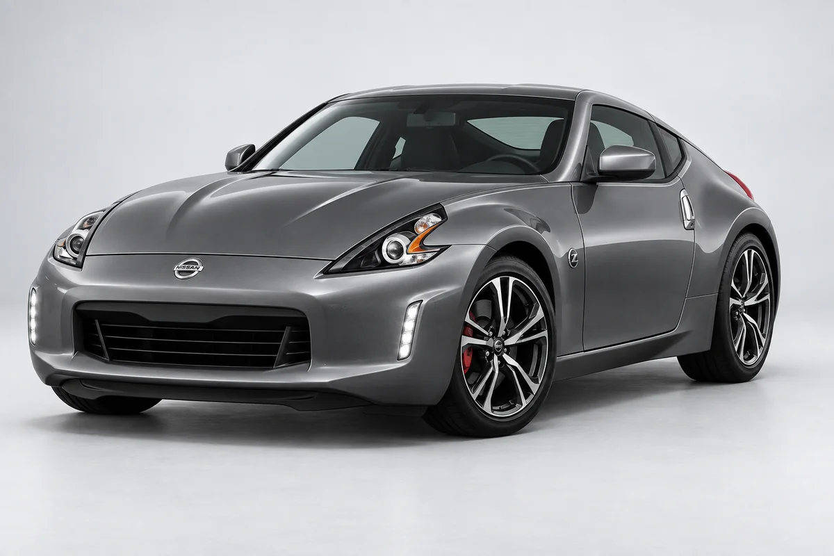 Nissan 370Z — вид спереди в три четверти