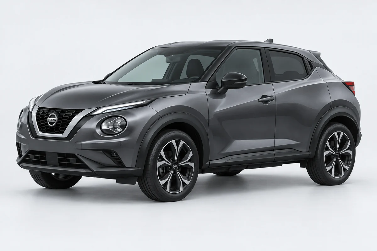Nissan Juke — вид спереди в три четверти