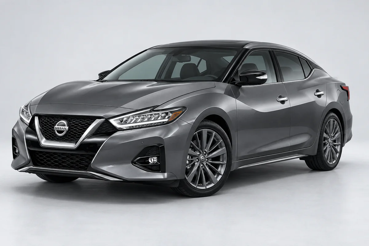 Nissan Maxima — вид спереди в три четверти